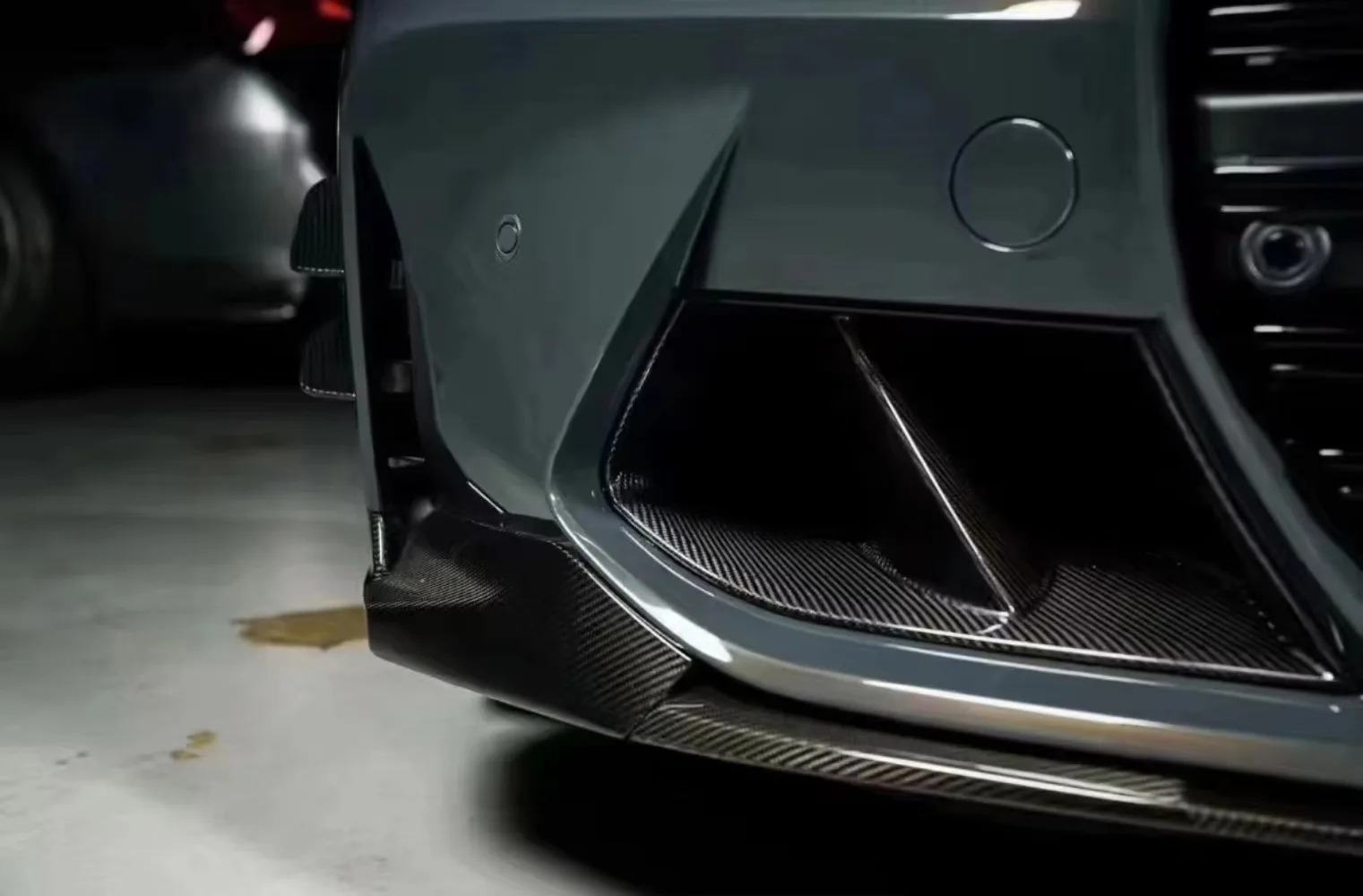 High Quality Fast Delivery Whole Sale Price Dry Carbon Fiber M Performance Bumper Vents Body Kits for  M3/M4/G80/G82